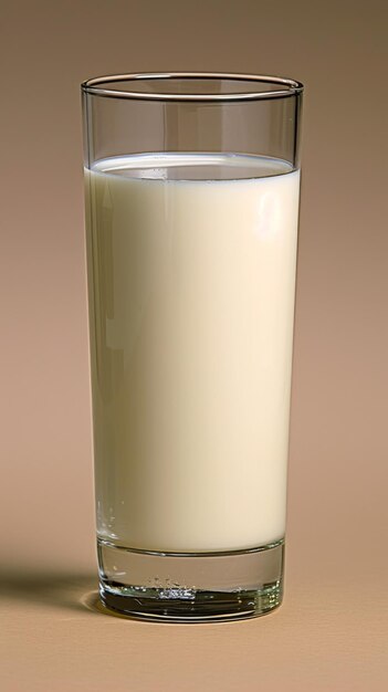 Melkwit goedheid in een glas rijk aan calcium en nostalgie troostend en zuiver