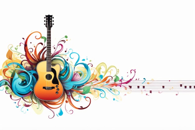 Melodious Borders Captivating Music Clipart in AR 32