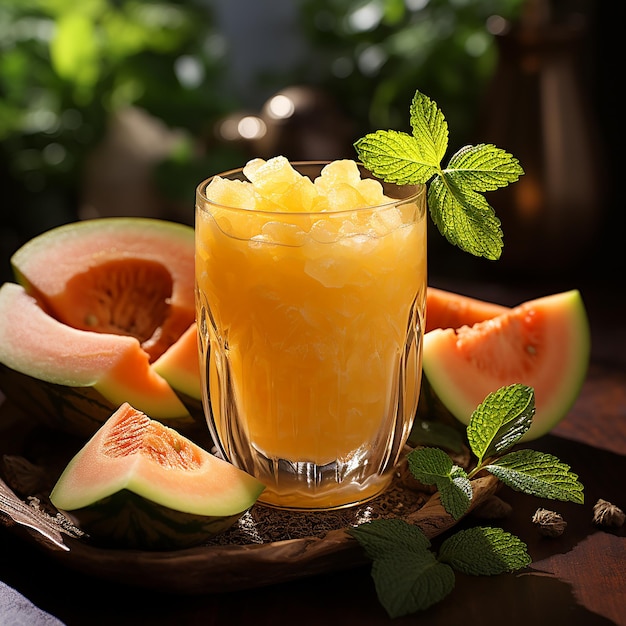 melon juice photo