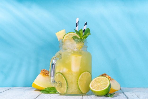 Melon lemonade or mojito