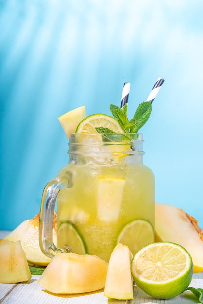 Melon lemonade or mojito