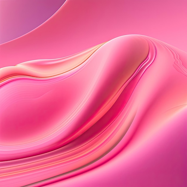 Melting pink cream full screen