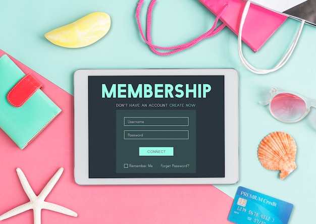 Member Log in Membership Username Password Concept