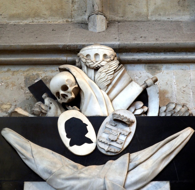 Foto memento mori skull reaper sikkel