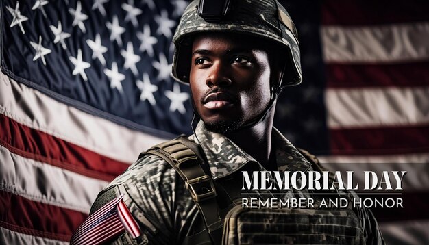 memorial day american flag background