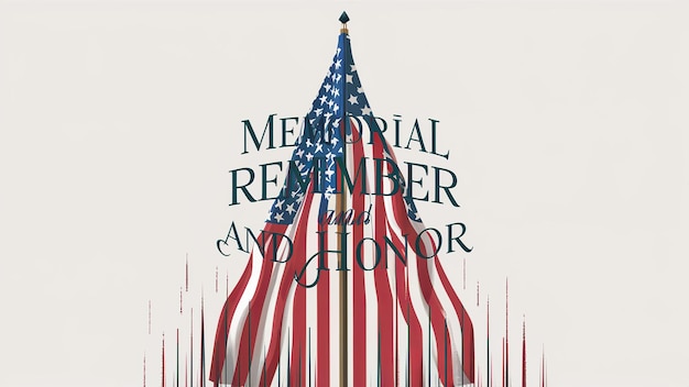 Memorial Day Remember and Honor Generative ai