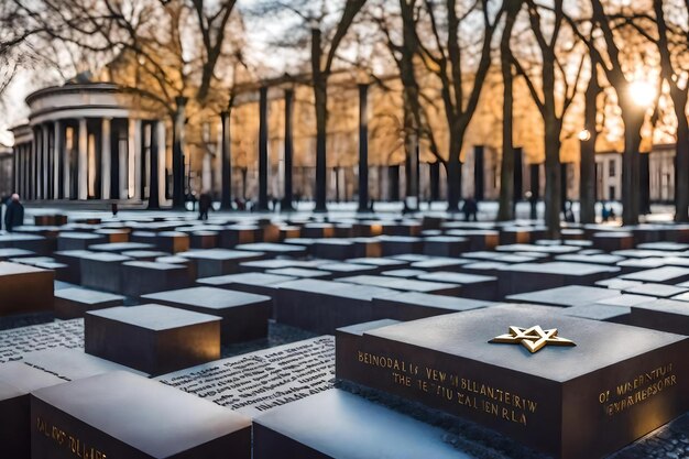 A memorial for the victims of the war.