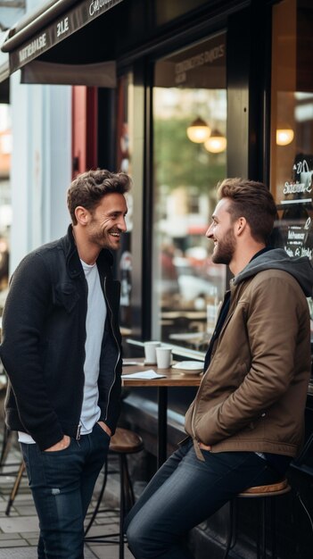 男性 が 会話 を する