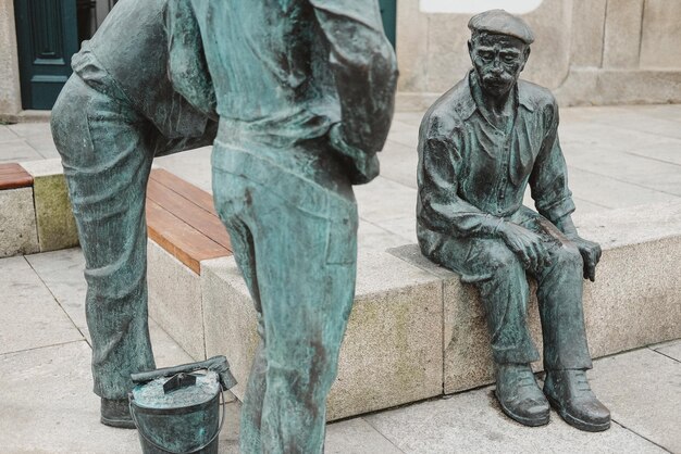 Men Largo dos Artistas Vila do Conde Portugal