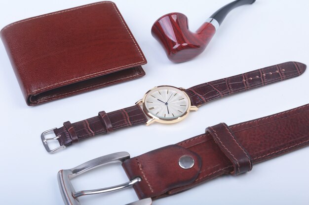 Men's accessories for business and recreation. 