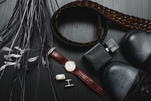 Men's accessories.