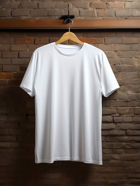 Men's blank tshirt photo for mockup design