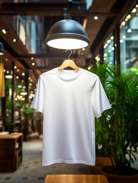 Men's blank tshirt photo for mockup design