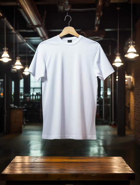 Men's blank tshirt photo for mockup design