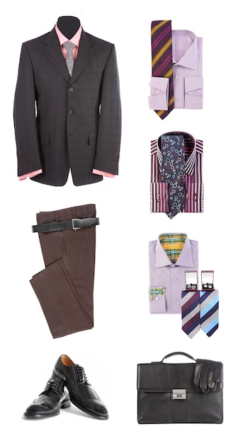 Photo men's clothes and accessories