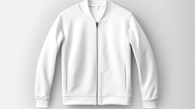 Men's Full Zip Jacket Mockup