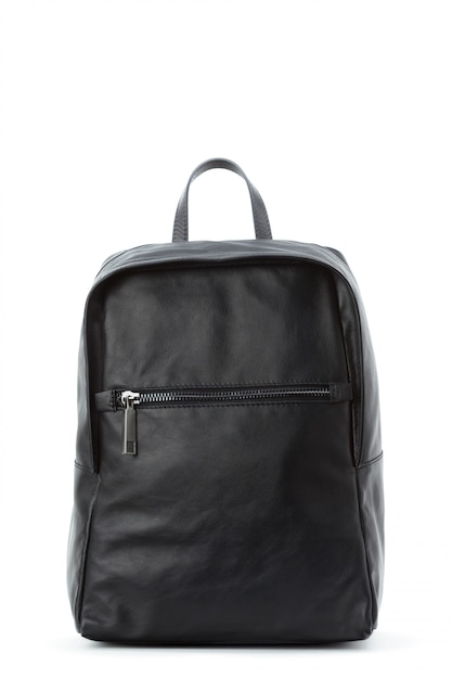 Men's handbag backpack isolated