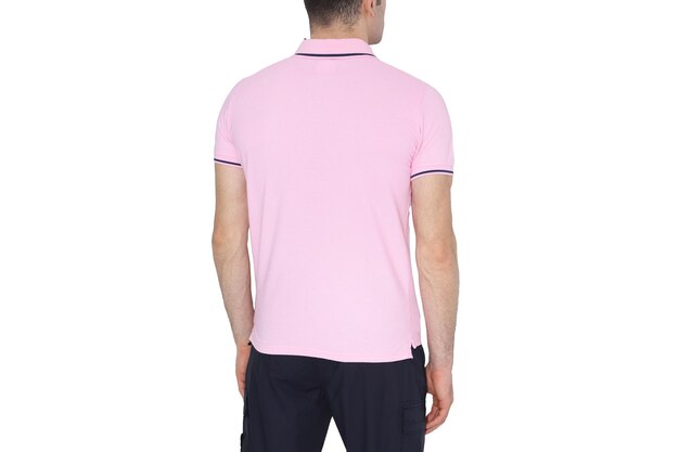 Men's pink tshirts mockup Design templatemockup