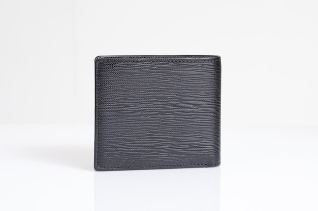 Men's wallet on a white background