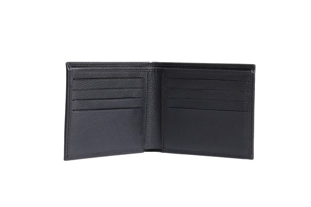 Men's wallet on a white background