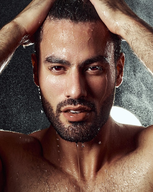 Men Taking Shower Arab Man Arab Male Model