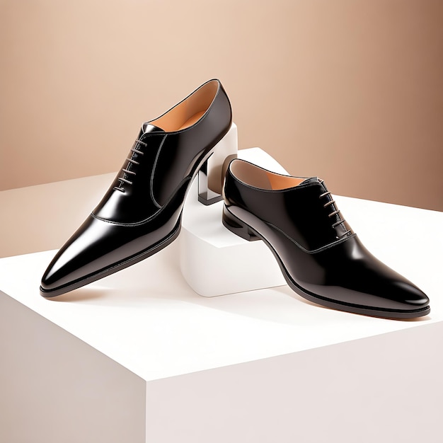 Premium AI Image | Men and Women Formal Shoe