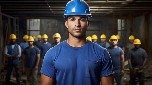 Foto uomini al lavoro