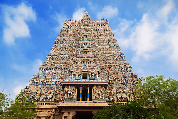 Photo menakshi temple, india