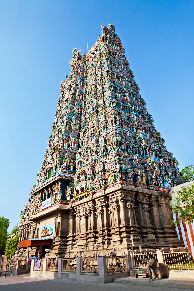 Photo menakshi temple, india