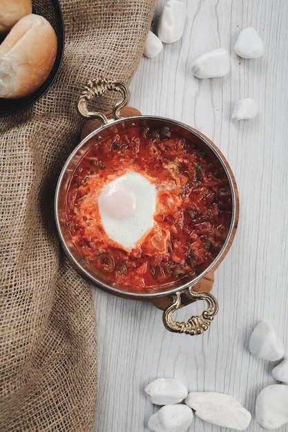 Menemen, turkish food or omlette