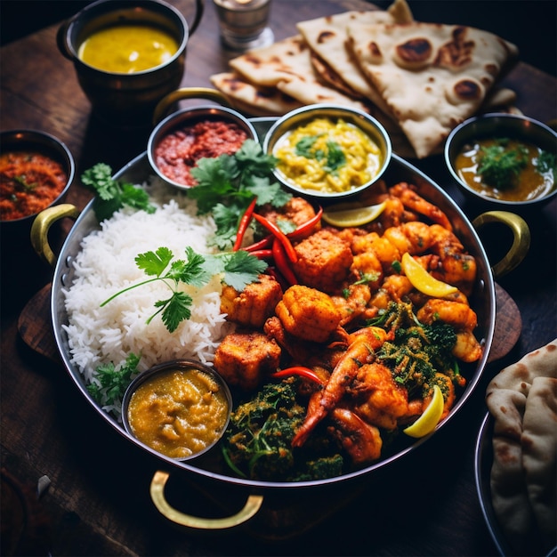 Meng Indiaas gekruid eten, Pakistaans eten