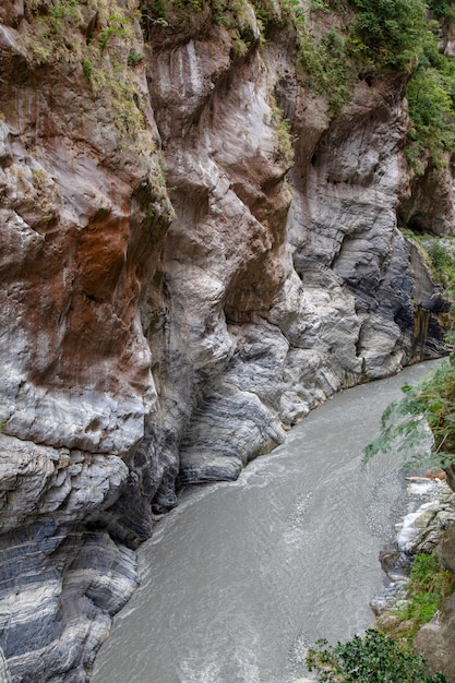 Mening van taroko Nationaal parklandschap in Hualien, Taiwan.