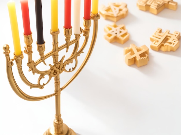 Menorah achtergrondbeelden collecties schattige behang ai gegenereerd