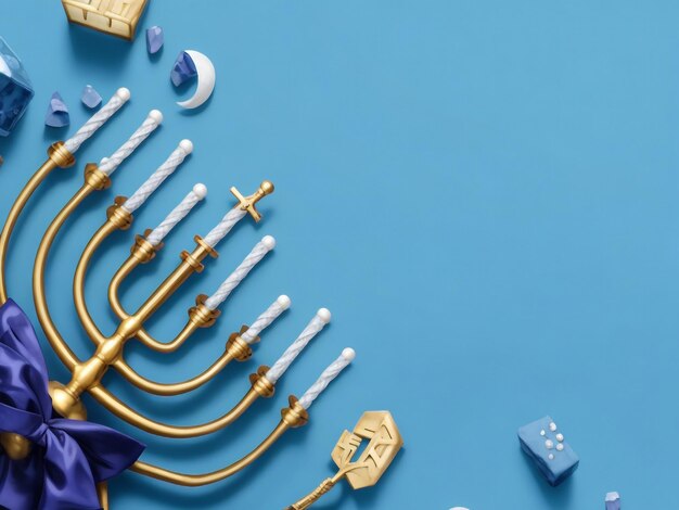 Menorah background images collections cute wallpapers ai generated