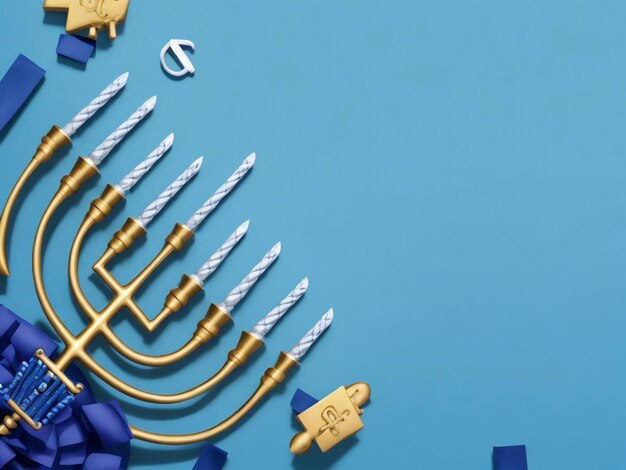 Photo menorah background images collections cute wallpapers ai generated