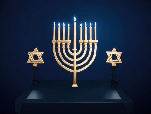 Foto immagini di sfondo di menorah collezioni di sfondi carini ai generati