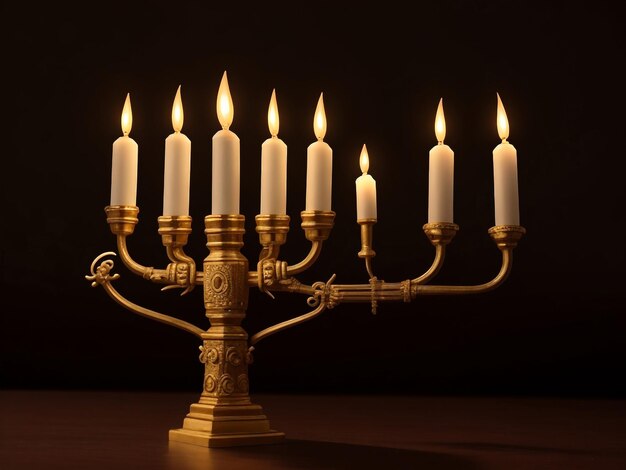 Menorah background images collections cute wallpapers ai generated