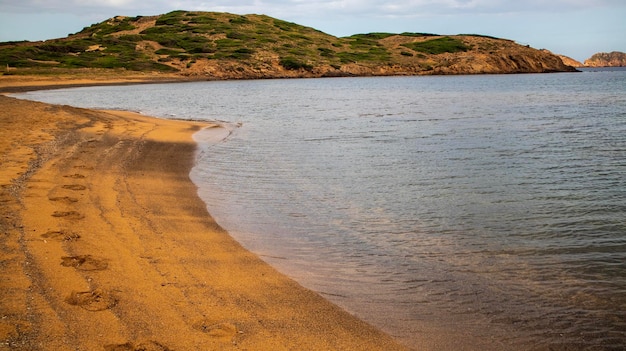 Menorca, balearies island in summertime, beautiful landscapes