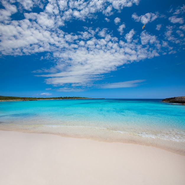 Menorca Son Saura strand in Ciutadella turquoise Balearen