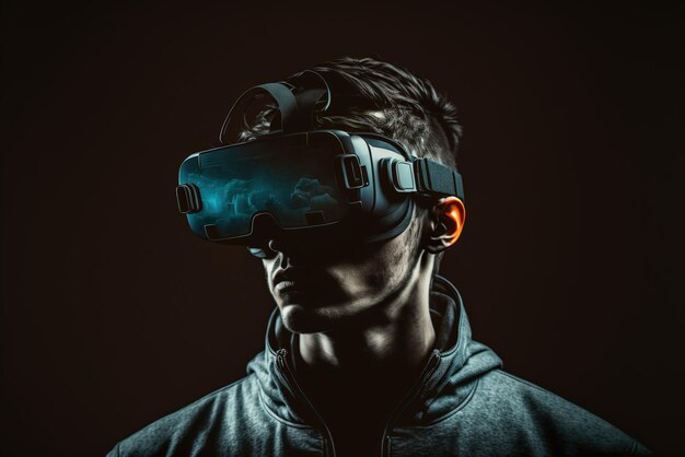 Mensen met een vr-headset