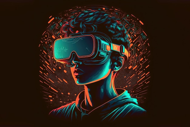 Mensen met een VR-headset