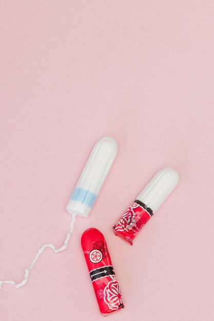 Menstrual period concept