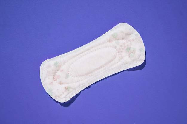 Photo menstruation sanitary pad for woman