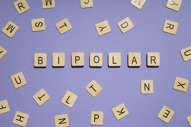 Mental disorders concept composition for Bipolar disorder