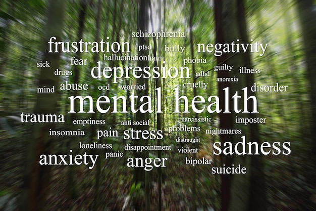 Photo mental health concept