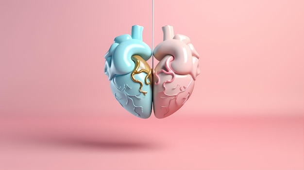 Mental health heart brain growth