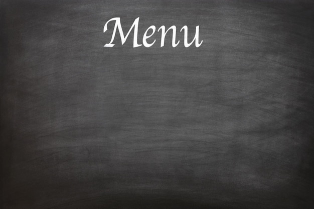 Menu-bord
