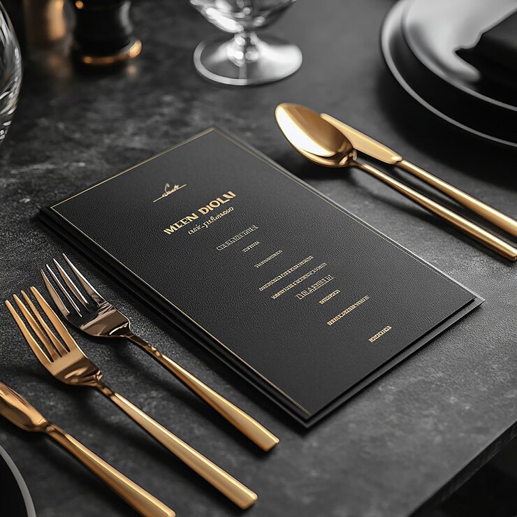 Foto menu mockup