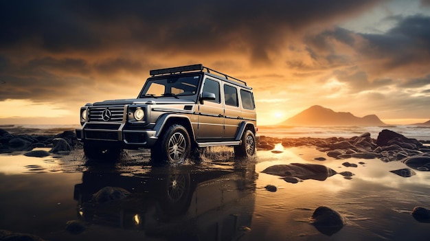 Mercedes G offroad