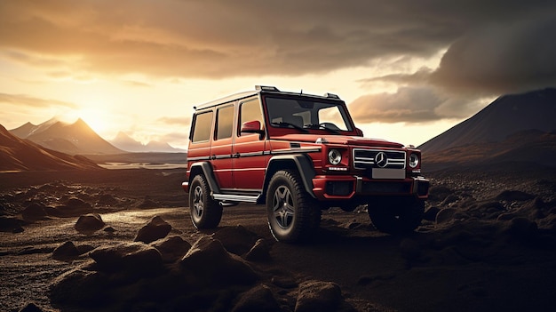 Mercedes G offroad